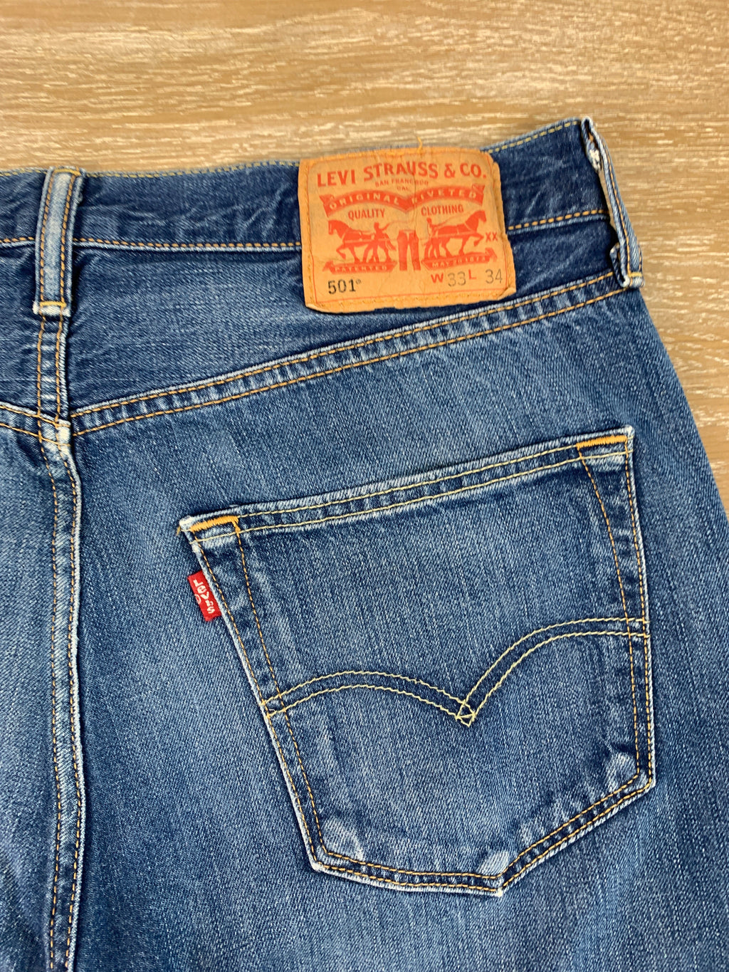 Levis 501 - taille W33L34