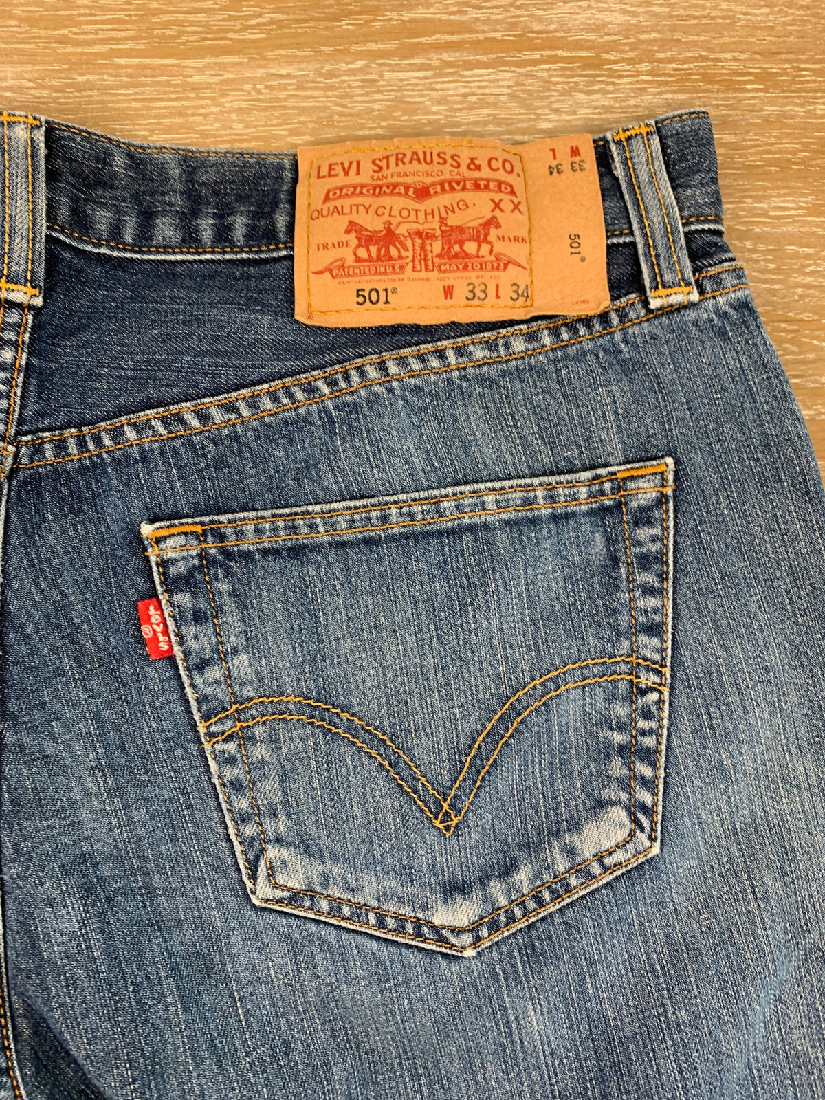 Levis 501 - taille W33L34